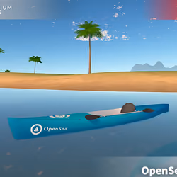 Somnium Space Kayak #6 - Limited OpenSea Edition