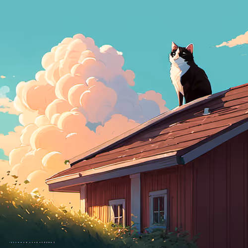 Roof Cat