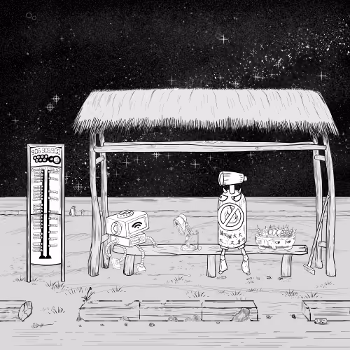 Bus stop#4002