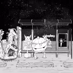 Bus stop#3725