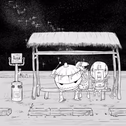 Bus stop#6601
