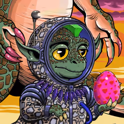 Space Dino #5833