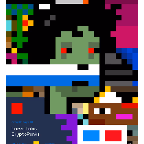 #3 - All Roads Lead To Punks (Larva Labs)