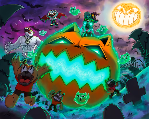 The Bears' Spooky Night