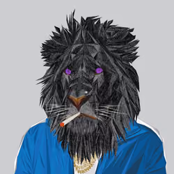 Caffeinated Lion #737