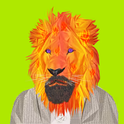 Caffeinated Lion #928