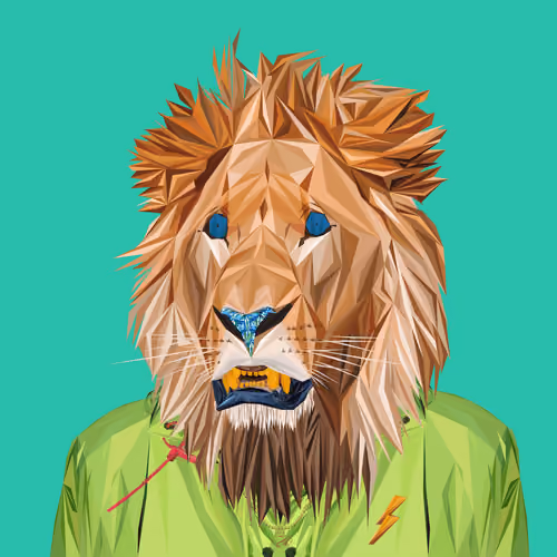 Caffeinated Lion #1067
