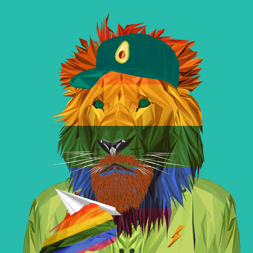 Caffeinated Lion #1021
