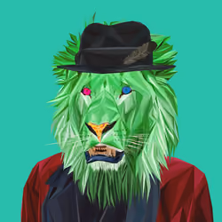 Caffeinated Lion #1129