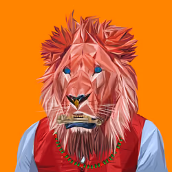 Caffeinated Lion #562