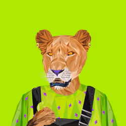 Caffeinated Lion #896