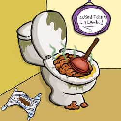 UsedToilet #4015