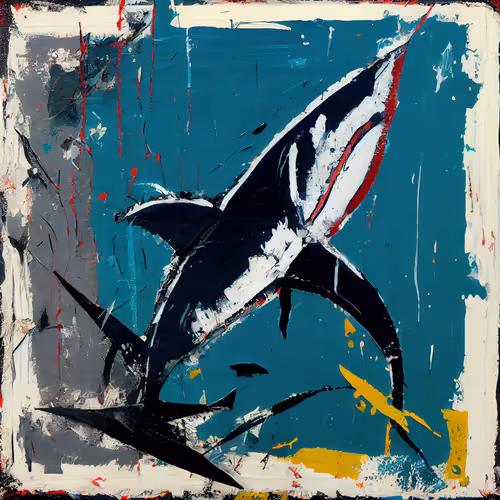 Abstract Shark by Kimi #293