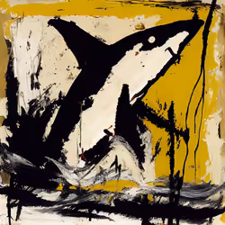 Abstract Shark by Kimi #3