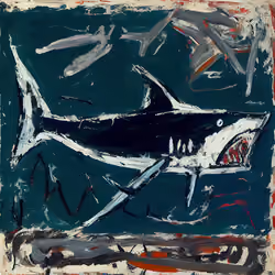 Abstract Shark by Kimi #195