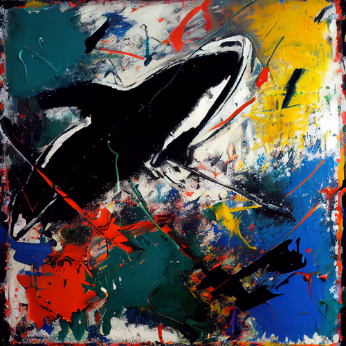Abstract Shark by Kimi #190
