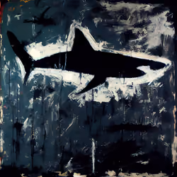 Abstract Shark by Kimi #396