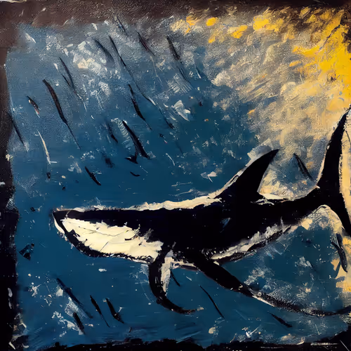 Abstract Shark by Kimi #239