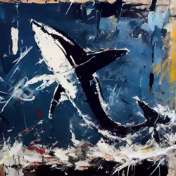 Abstract Shark by Kimi #373