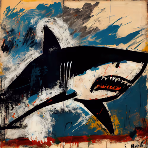 Abstract Shark by Kimi #217