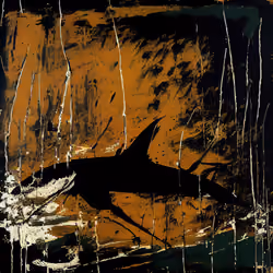 Abstract Shark by Kimi #371