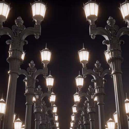 Xanadu Streetlamps: Night #2