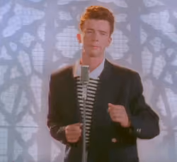 Rickrolled