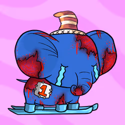 Lucky Elephant #872