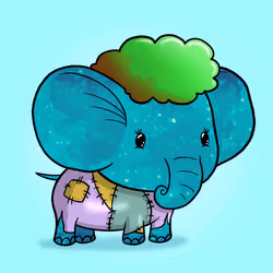 Lucky Elephant #418