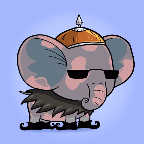 Lucky Elephant #978