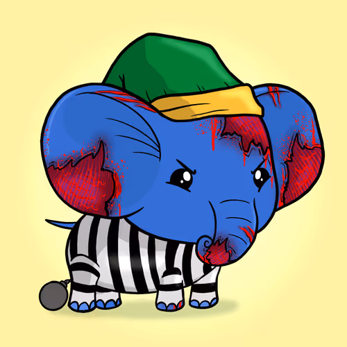 Lucky Elephant #1119