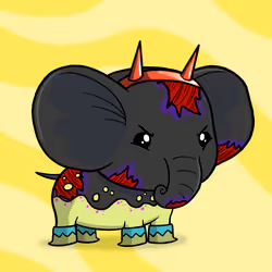Lucky Elephant #847