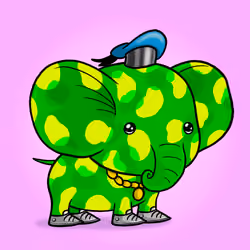 Lucky Elephant #420