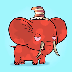 Lucky Elephant #490