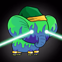 Lucky Elephant #659