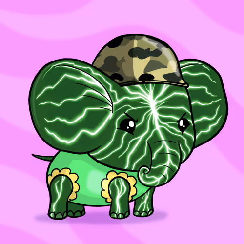 Lucky Elephant #936