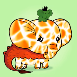Lucky Elephant #725