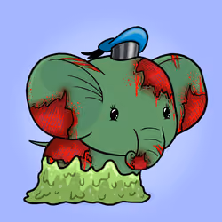 Lucky Elephant #1129