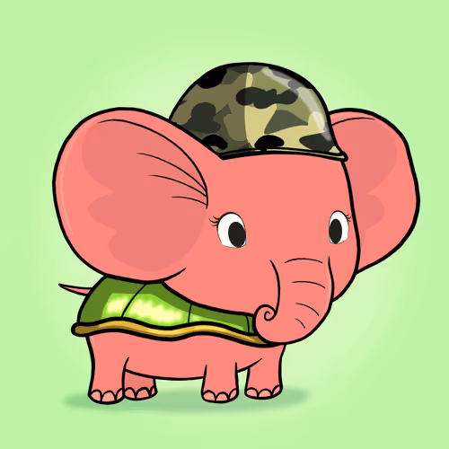 Lucky Elephant #1049