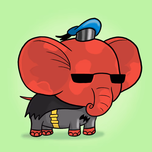 Lucky Elephant #889