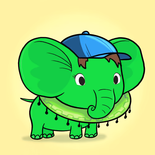 Lucky Elephant #1108