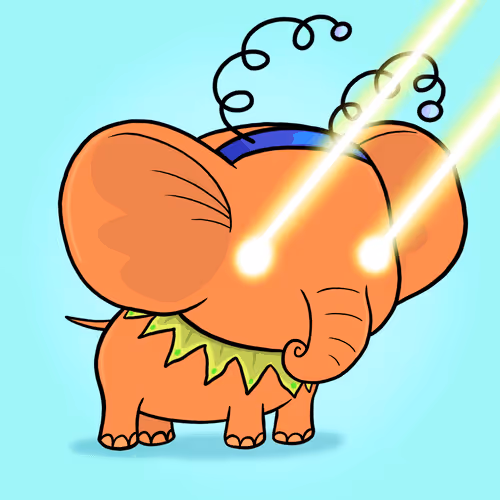 Lucky Elephant #1017
