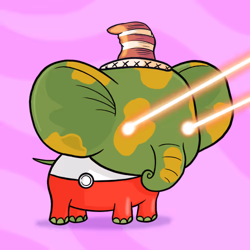 Lucky Elephant #831