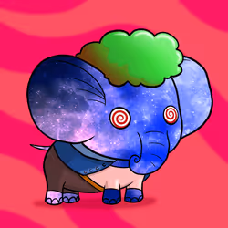 Lucky Elephant #752
