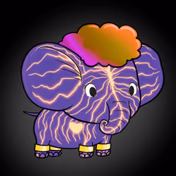 Lucky Elephant #864