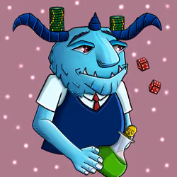 SATAN IS BLUE #143