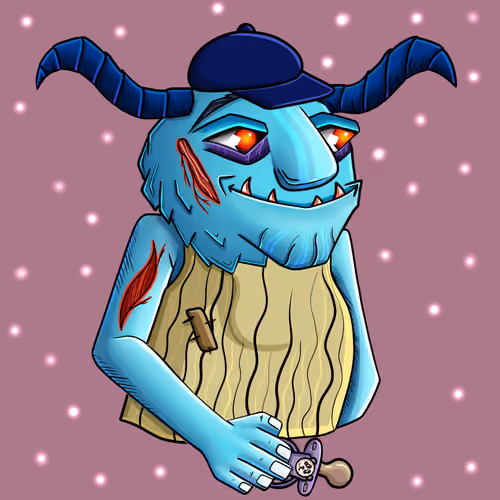 SATAN IS BLUE #336