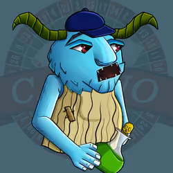 SATAN IS BLUE #373