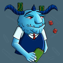 SATAN IS BLUE #465