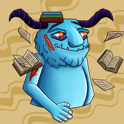 SATAN IS BLUE #243